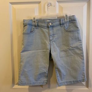 Girls jean shorts size 14